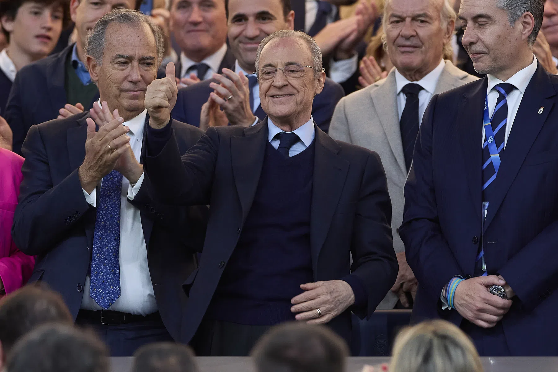 'Spaanse scheidsrechters openen het vuur op Real Madrid-voorzitter Pérez'