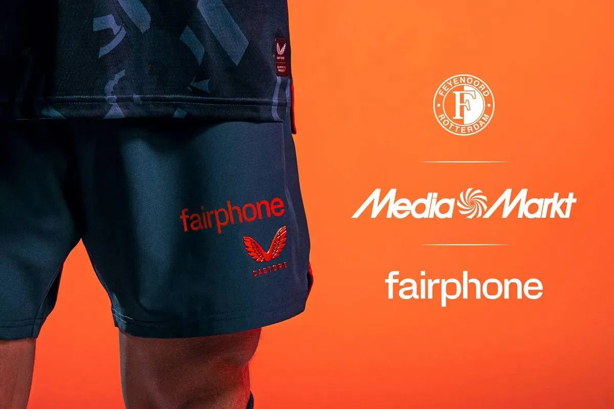 Feyenoord speelt volgend seizoen voor het eerst met aparte broeksponsor