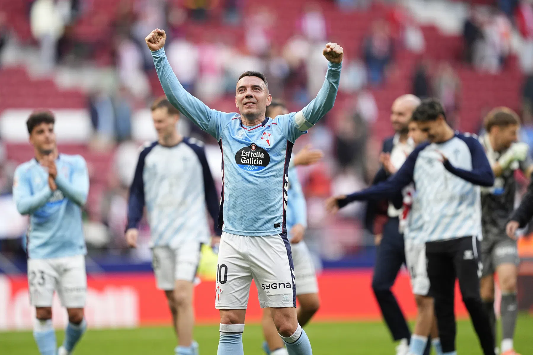 La Liga-icoon Aspas (38) zwaait nog lang niet af, Parejo (37) wel