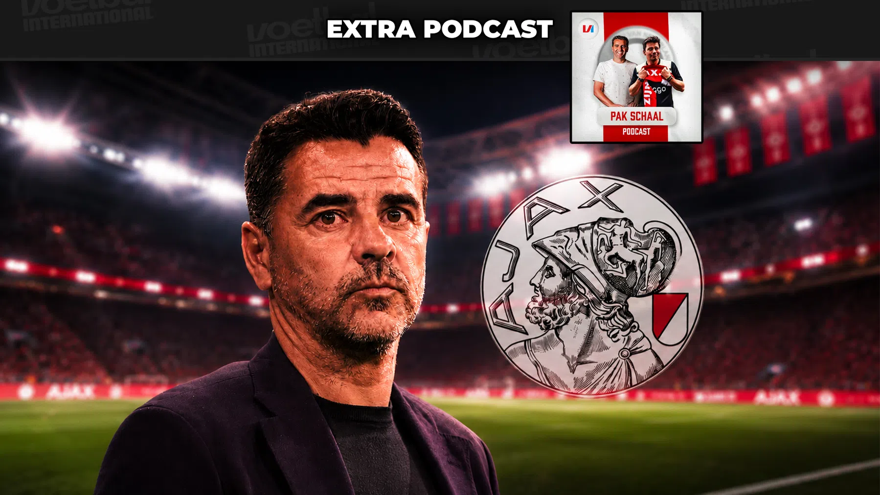 Pak Schaal Podcast Extra: 'Ajax wil met Míchel terug naar Farioli-tijdperk'