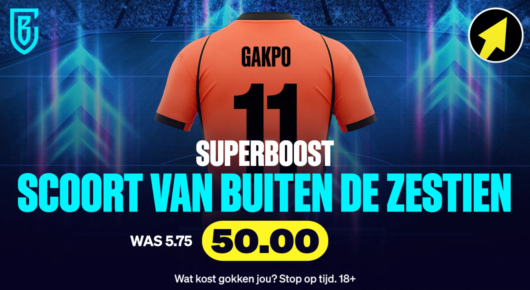 Opwarmen voor WK: goal van Oranje kan 100x de inzet opleveren!