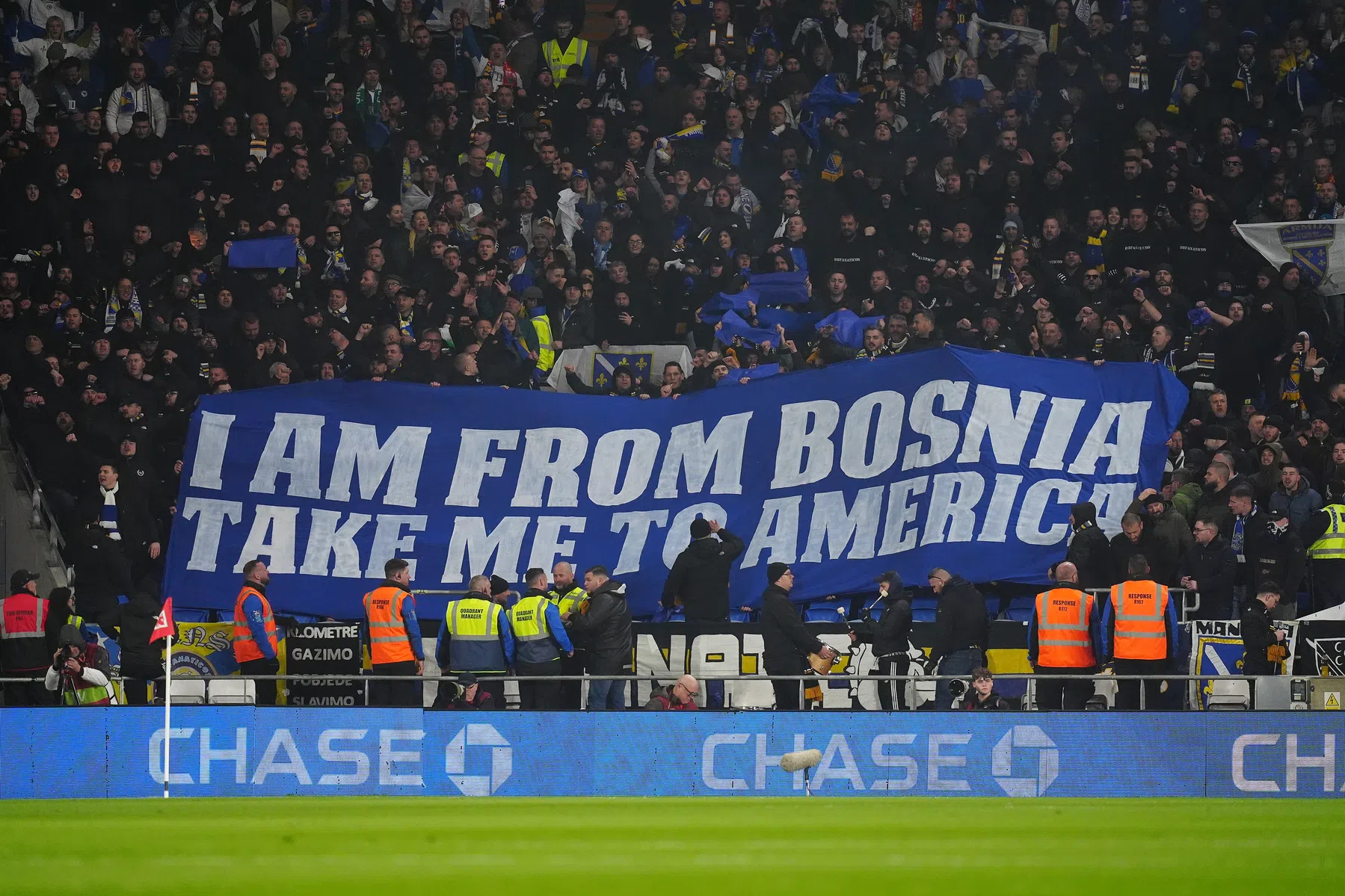 Waarom Bosnië midden in de VS een 'thuiswedstrijd' speelt