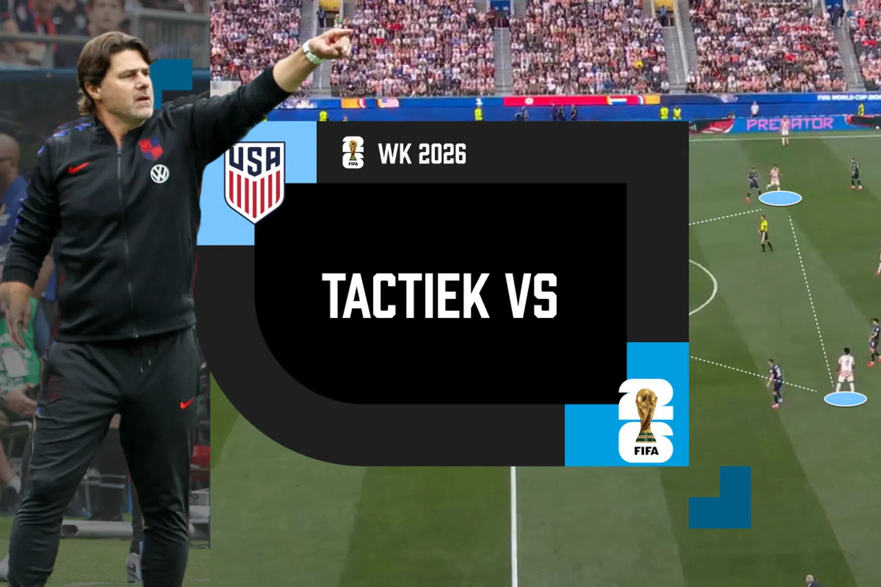Mauricio Pochettino tactiek: VS WK 2026