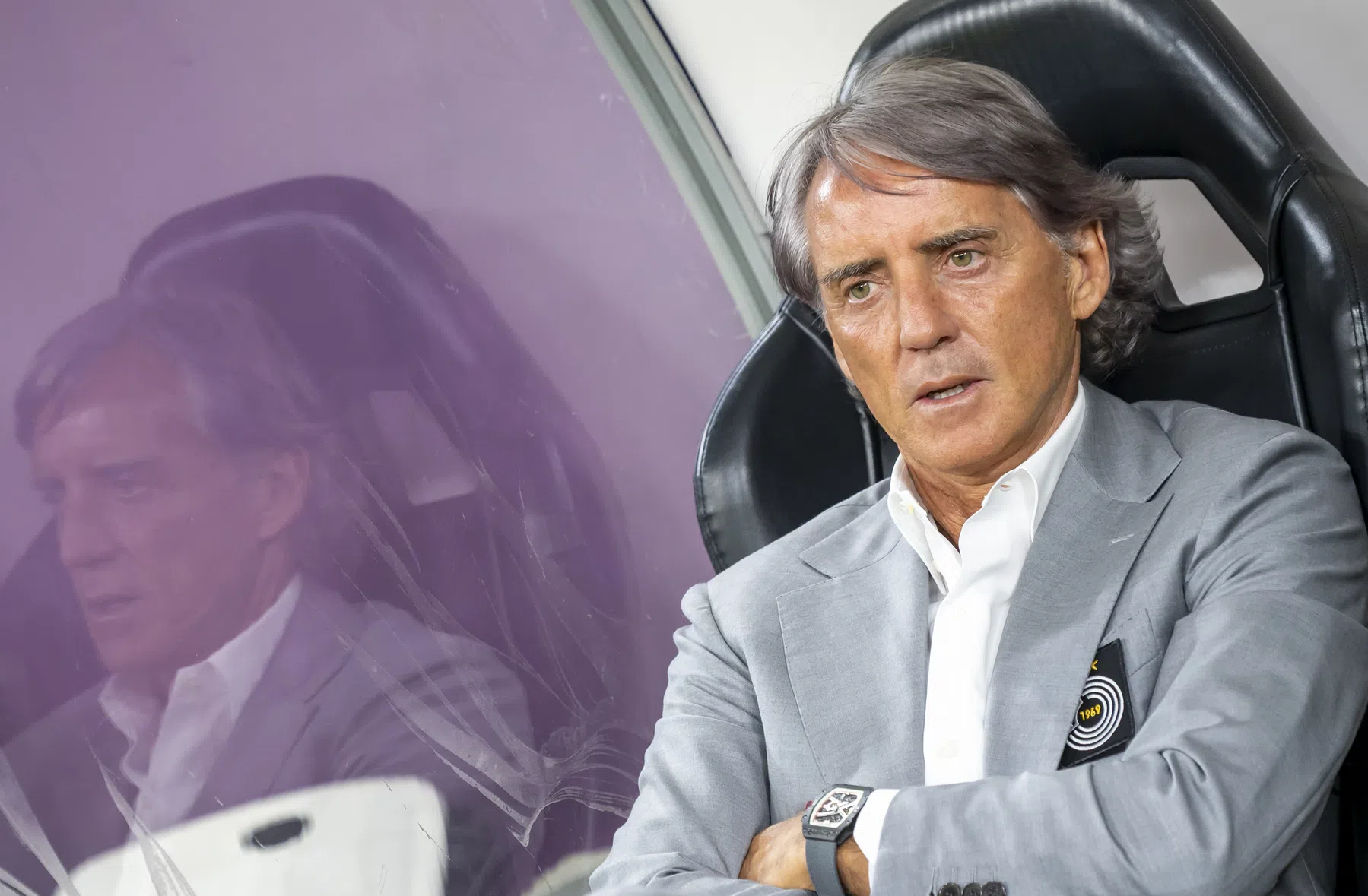 Vertrek Mancini uit Qatar opent de weg voor terugkeer bij Italië