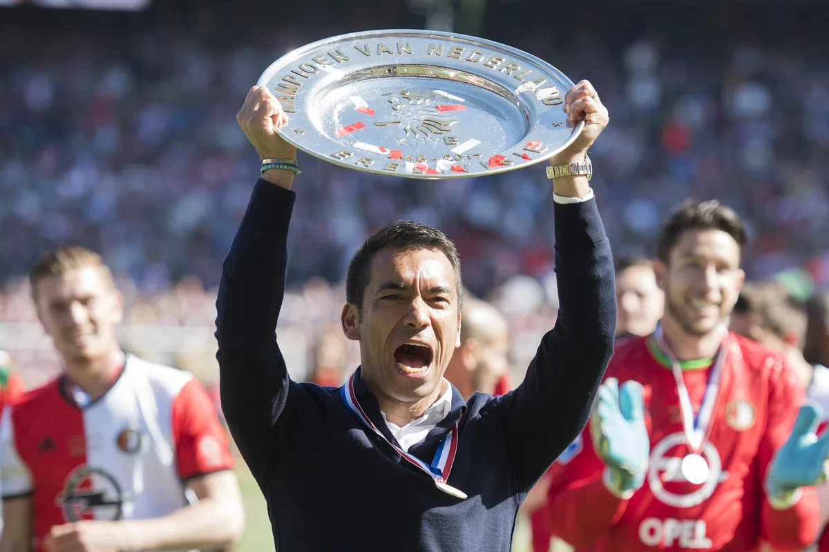 Geen Feyenoord-trainer pakte meer prijzen dan Van Bronckhorst