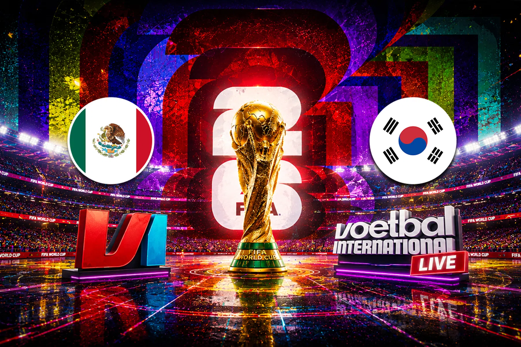 VI Live: Mexico en Zuid-Korea strijden om koppositie in Groep A