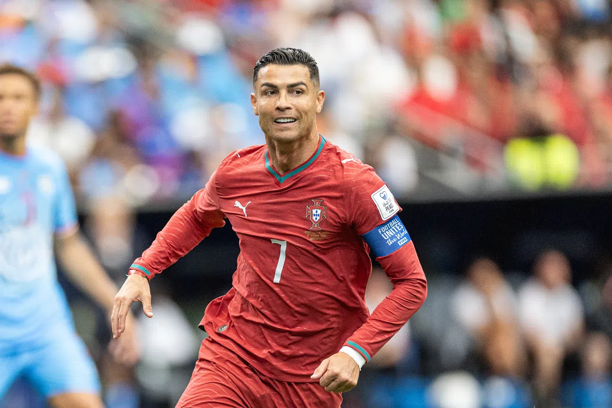 Cristiano Ronaldo makes history by scoring in his sixth World Cup