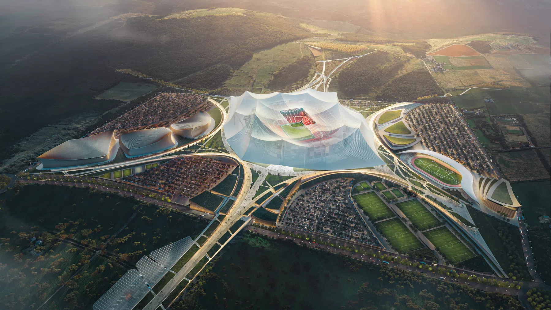 Aftellen tot het WK 2030: megastadion in Marokko, bijzondere start