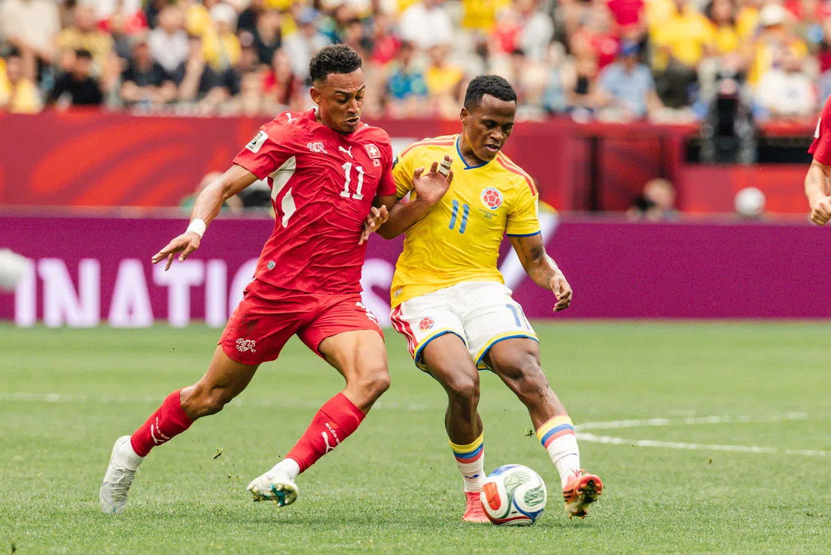 Switzerland beats Colombia and returns to the quarter-finals of