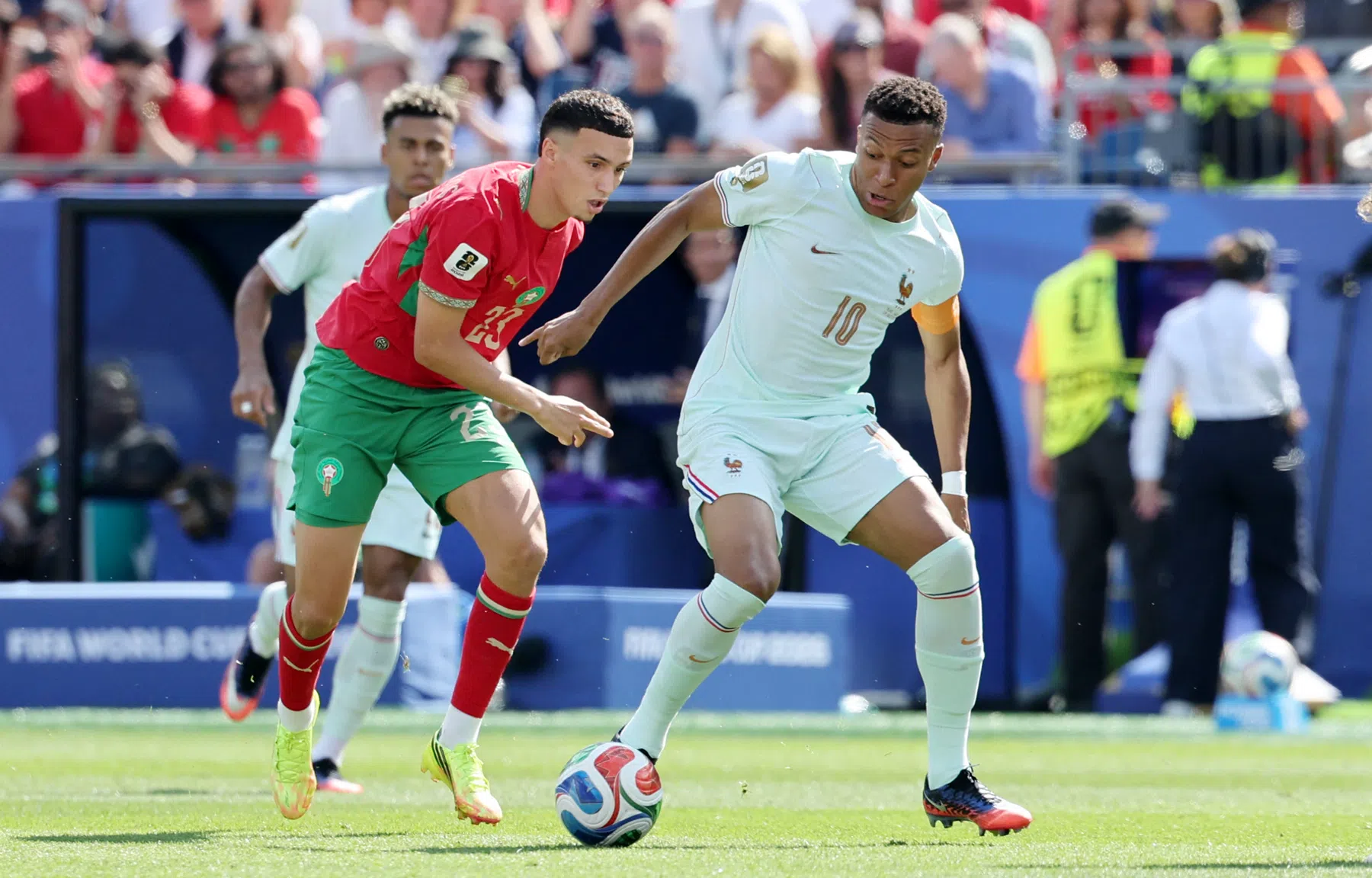 Mbappé bereikt magische WK-grens