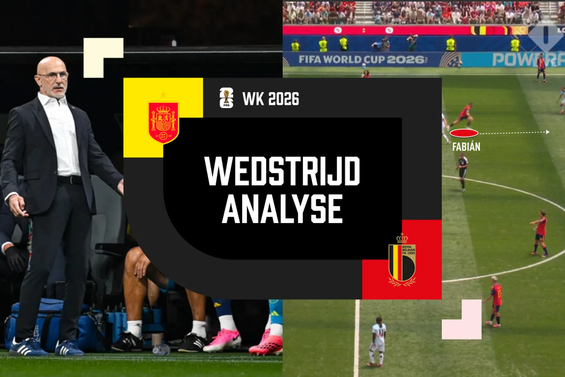 Tactische analyse: waarom Spanje tegen België het middenveld wijzigde