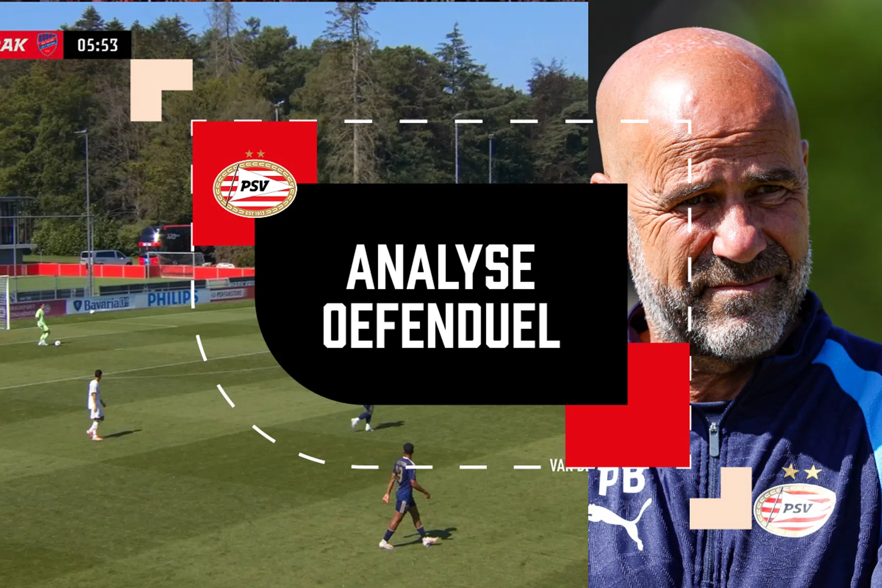 Analyse oefenduel PSV Rakow