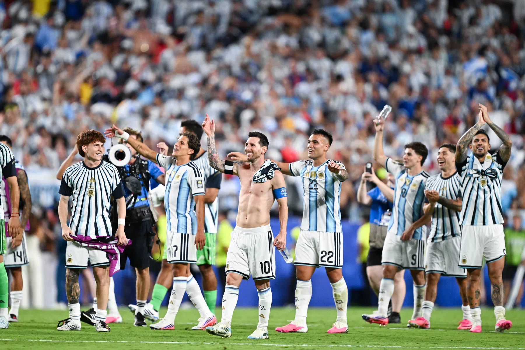 Argentinië komt met de schrik vrij: 'Het geluk was aan onze zijde'