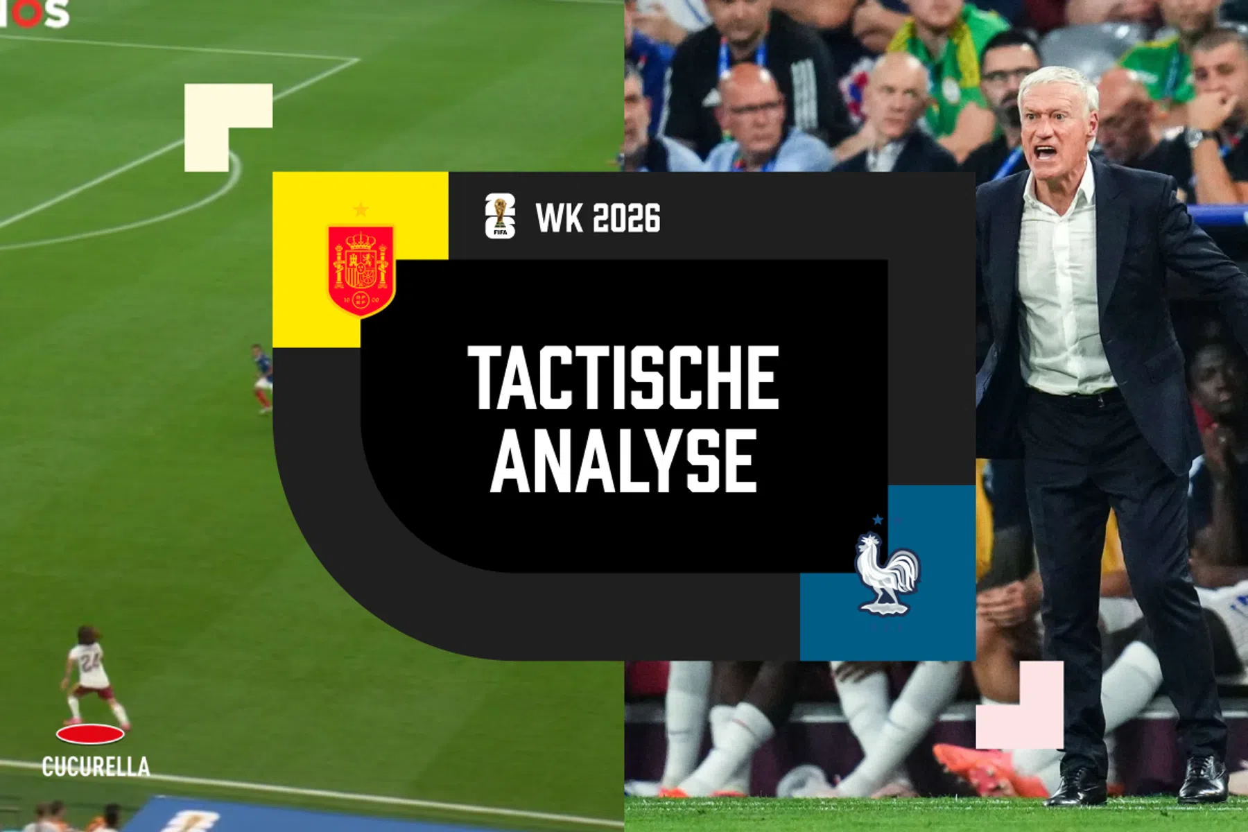 Tactische analyse: Spanje openbaart zwakke plek van angstig Frankrijk