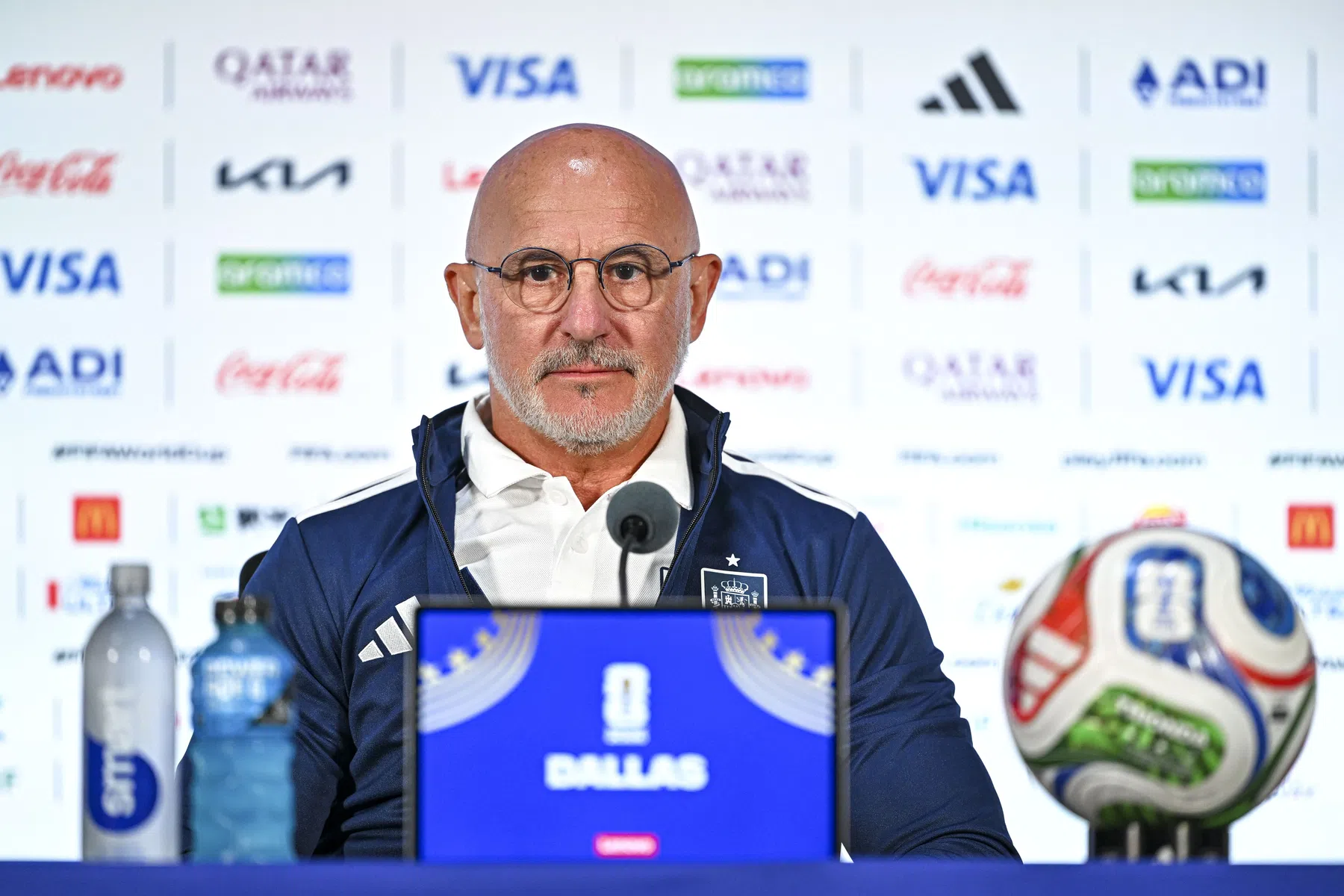 De la Fuente doorziet spelletje van Deschamps: 'Bezorgt ons geen extra druk'
