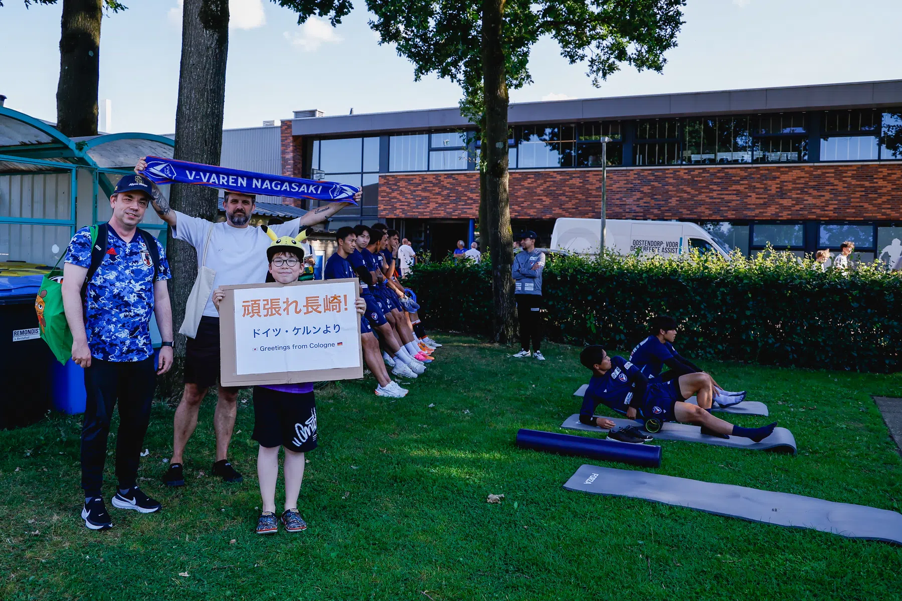 Halve finale WK op quatorze juillet? Nee, liever naar V-Varen Nagasaki!