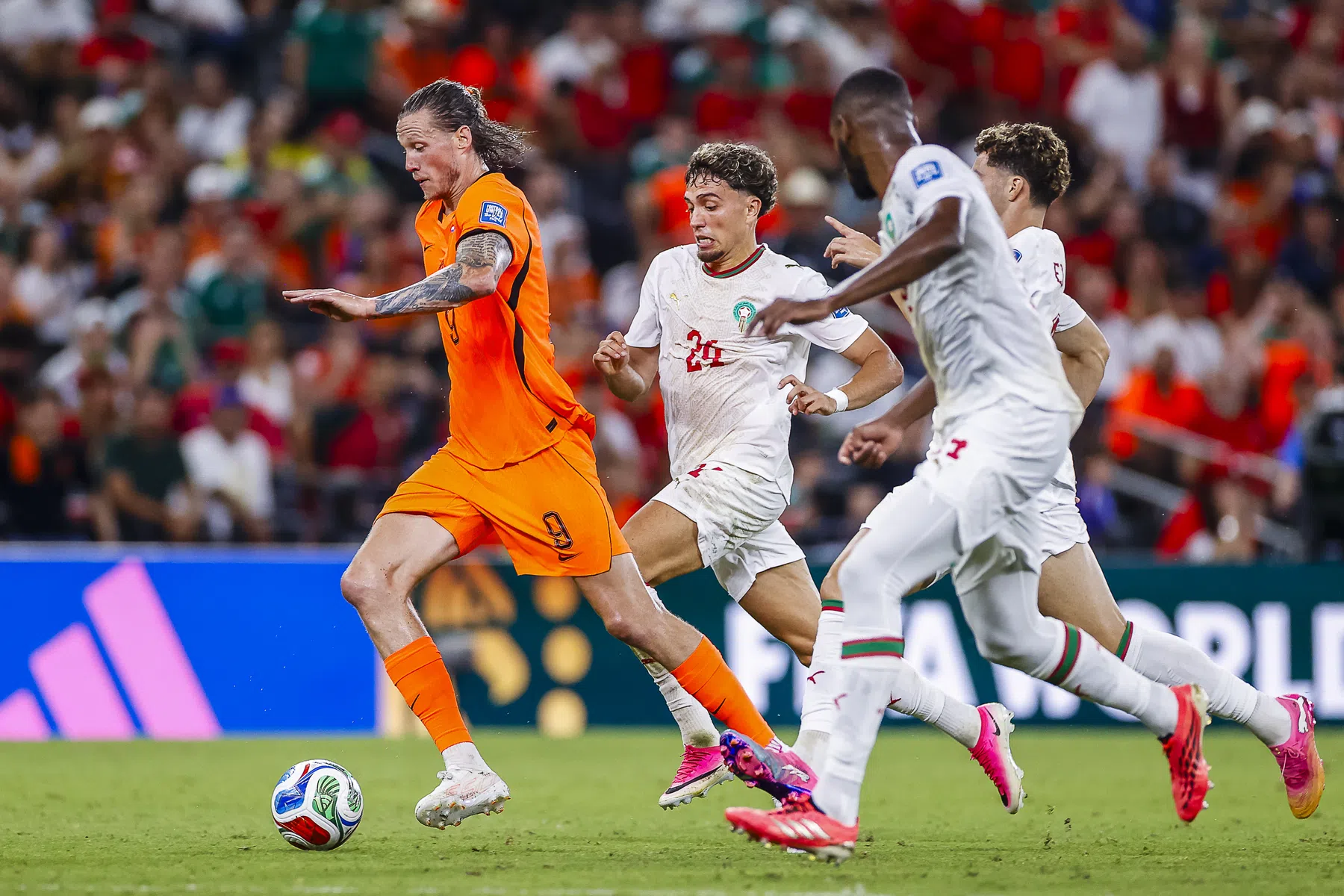 Weghorst wil door bij Oranje: 'Ik heb op het WK mijn waarde bewezen' 