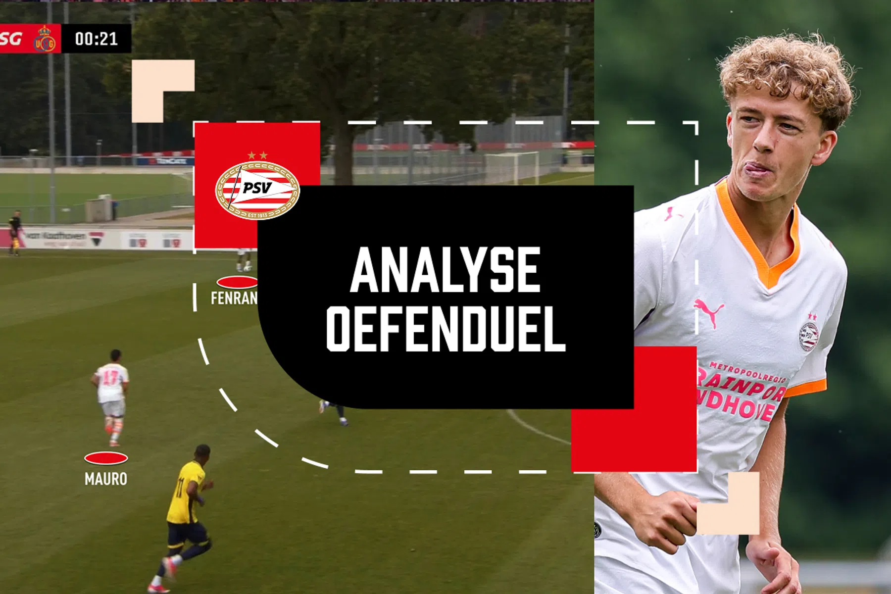 Analyse PSV Union oefenduel