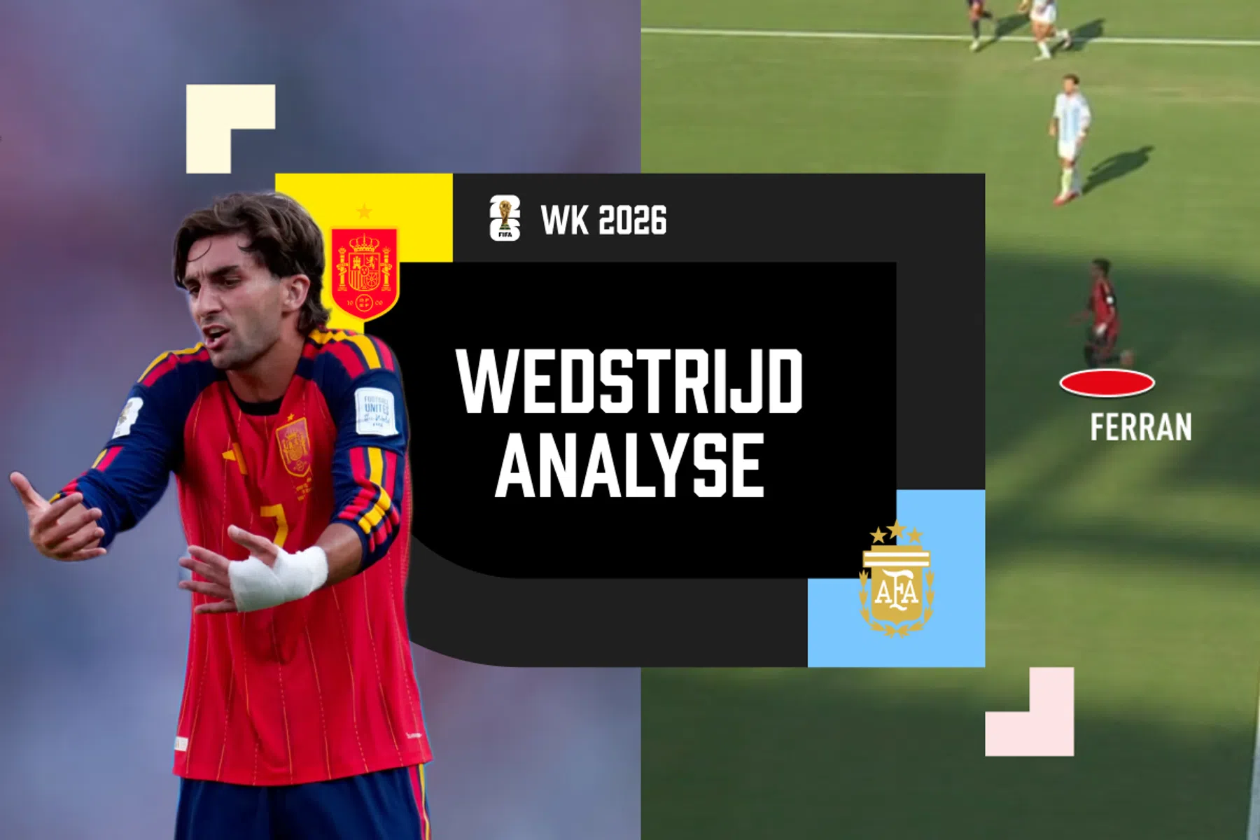 Tactische analyse: hoe Argentinië verstrikt raakte in de Spaanse rondo