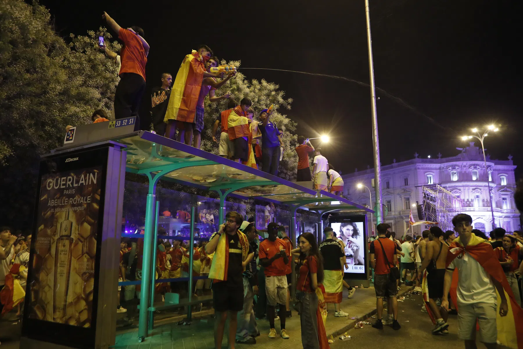 Almost Two Million Spaniards Celebrate Spain's Championship in