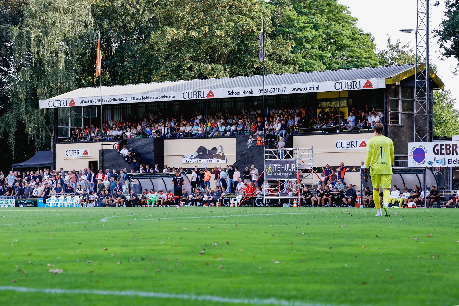 Liefhebbersavond in Coevorden: alleen de tribune is nóg mooier dan Sam Lammers