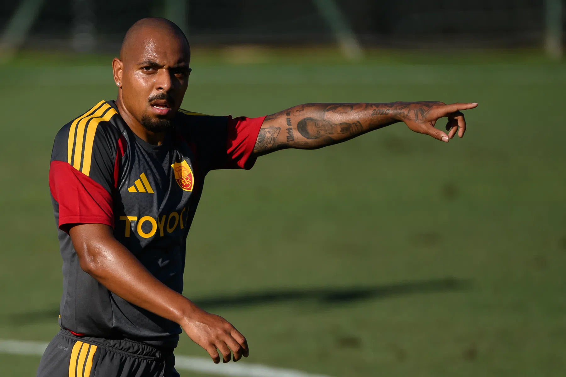 Malen gaat vrolijk verder en is ook in eerste oefenduel AS Roma trefzeker