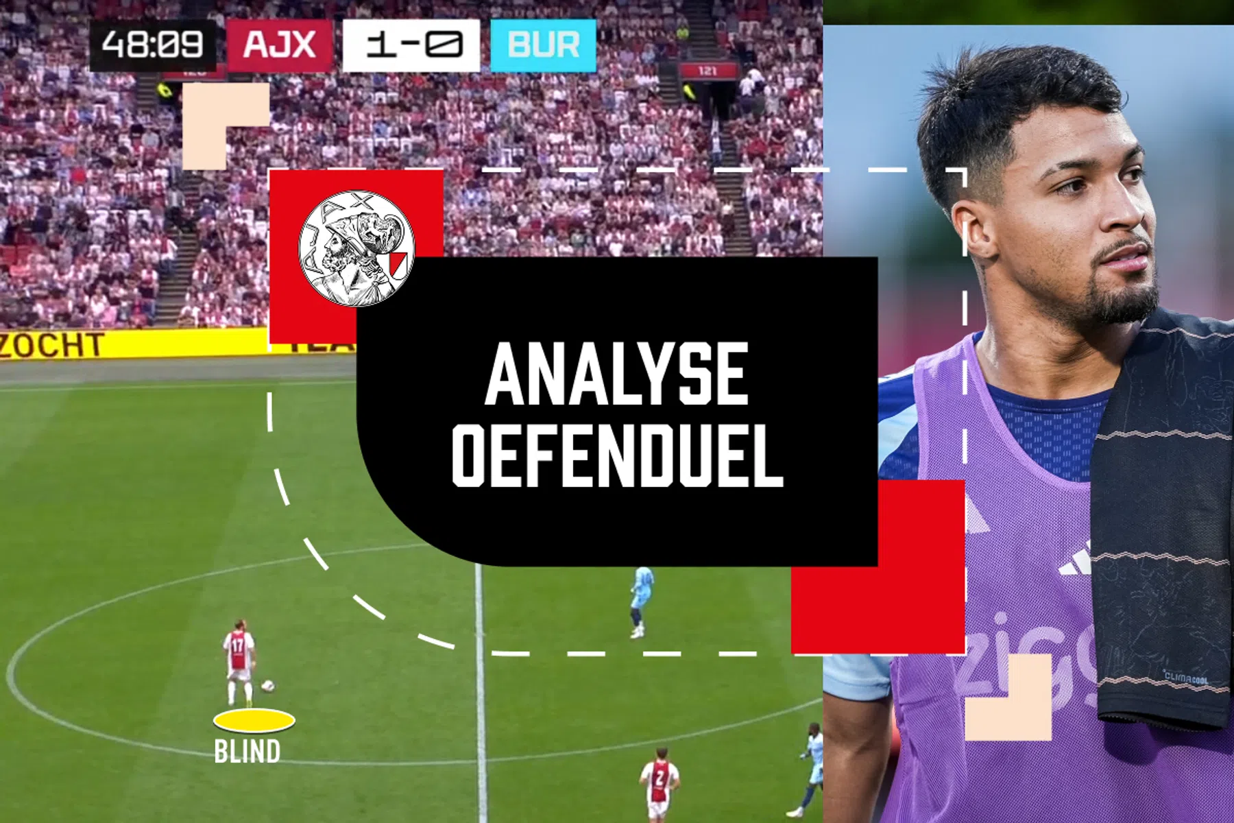 Analyse Ajax Burnley oefenduel
