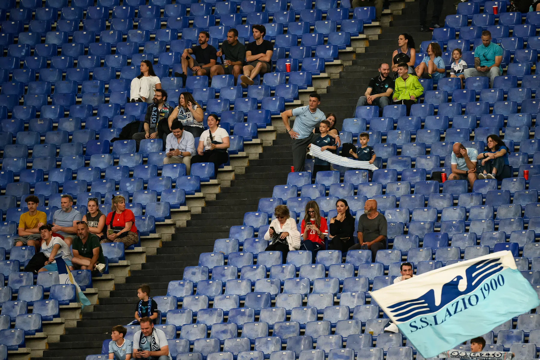 Leeg Olimpico? Lazio-fans zetten boycot tegen eigenaar door