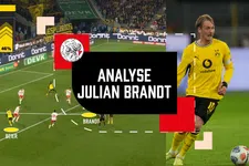 Thumbnail for article: Ajax-aanwinst Julian Brandt is eindbaas van de eindpass