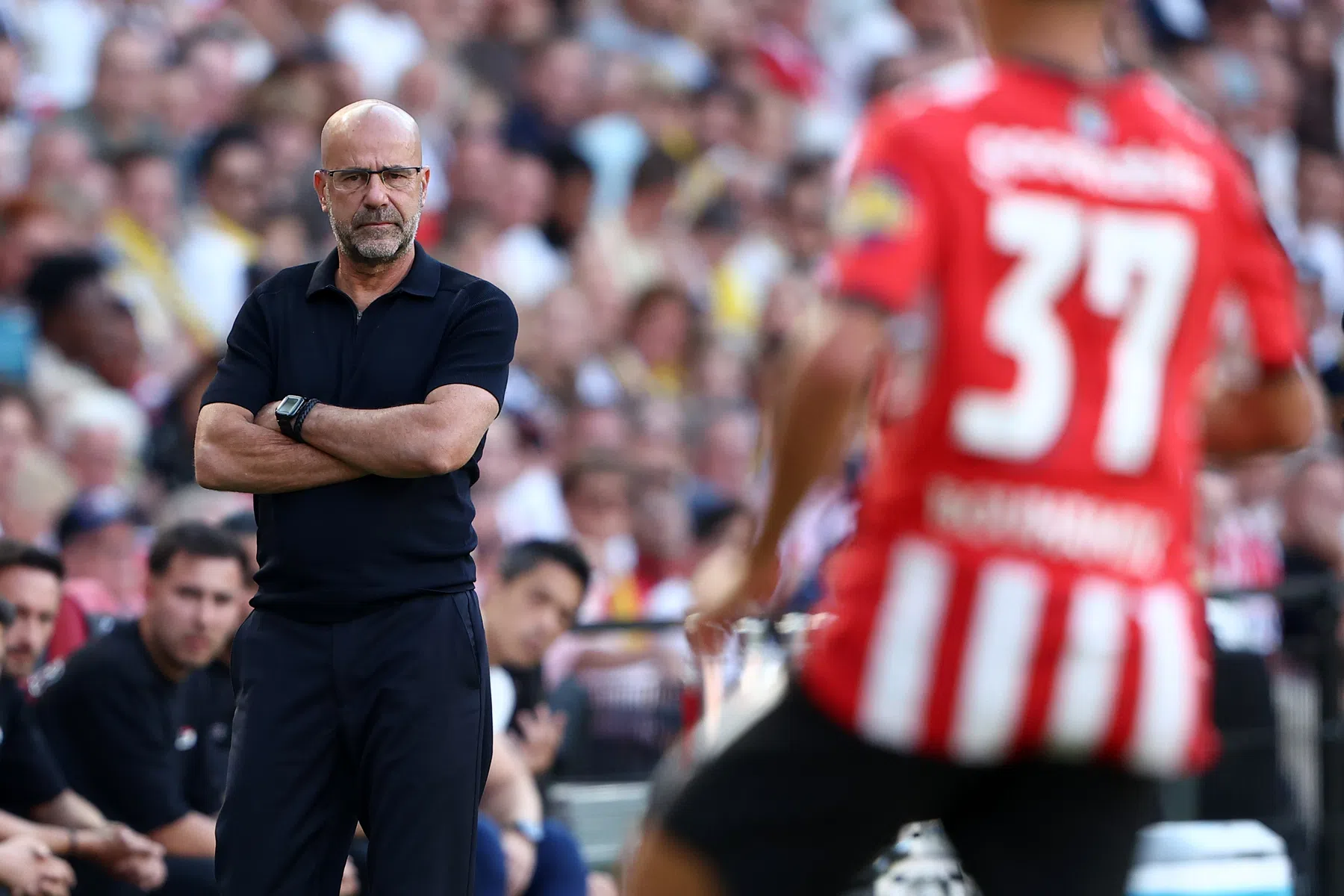 Bosz ziet ondanks afstraffing leerpunten: 'Ik vond het een geweldige training'
