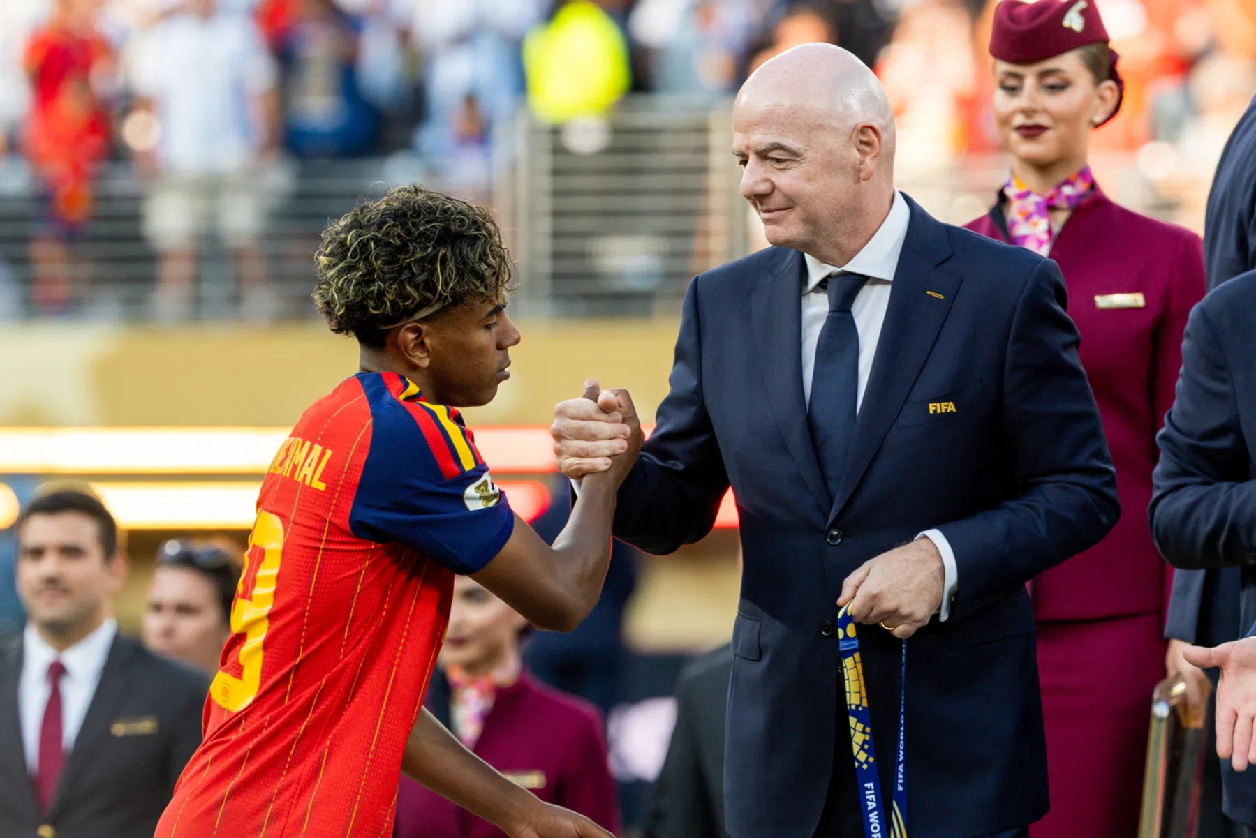 De val van Gianni Infantino