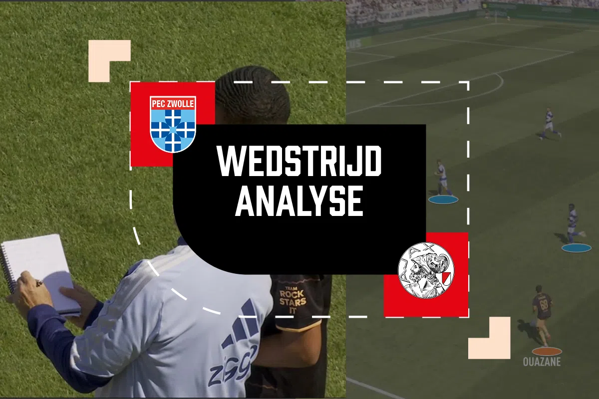 Tactische analyse: waarom Ajax op de linkerflank worstelde tegen PEC
