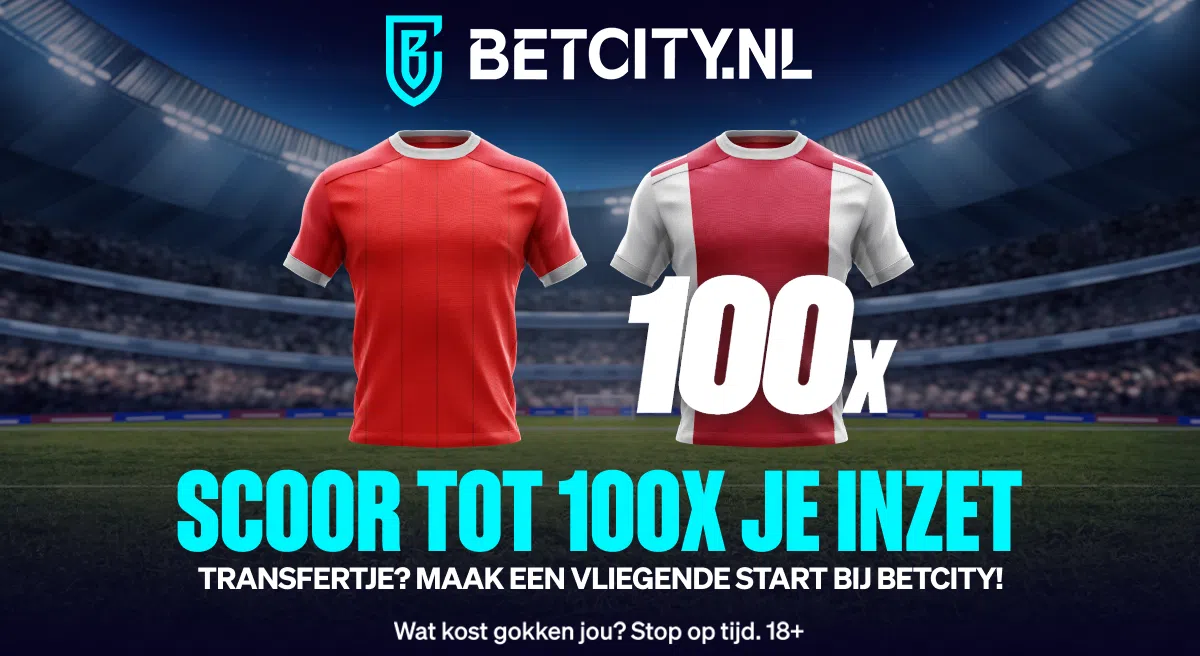 Zege van Ajax in Ierland kan tot 100x de inzet opleveren!