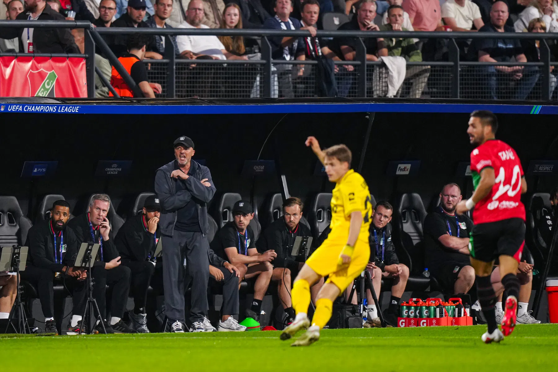 Schreuder ziet NEC overklast worden: 'Bodø/Glimt nog beter dan verwacht'