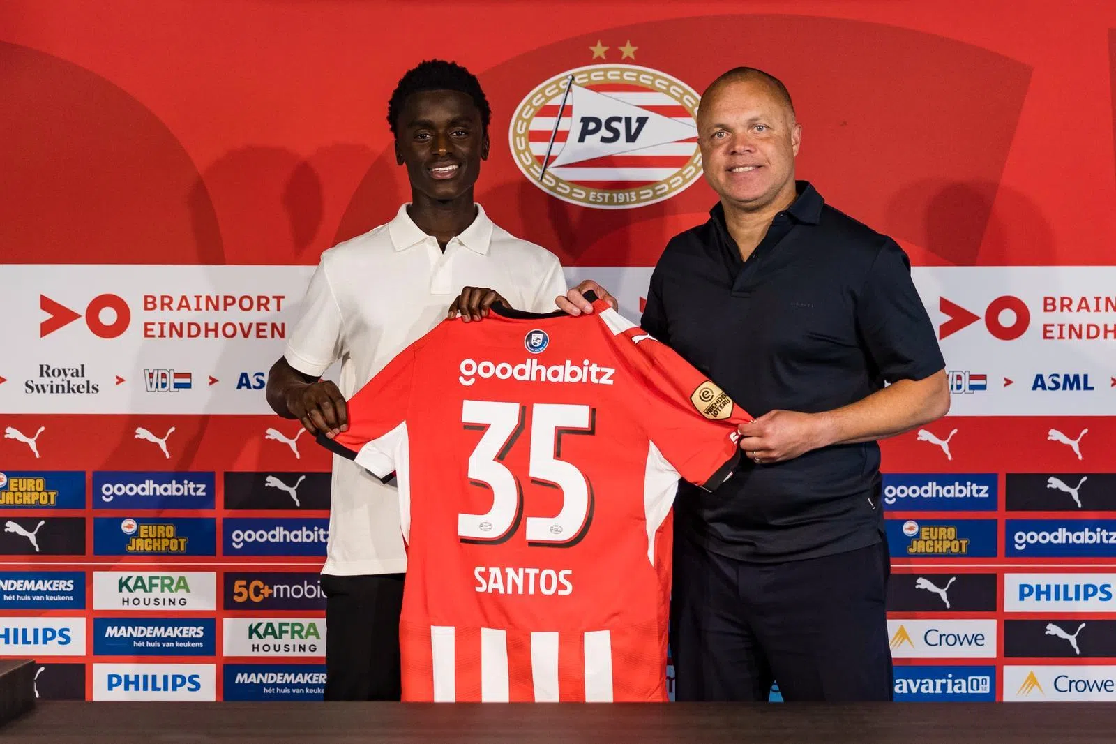 PSV maakt komst van Sparta-parel Santos officieel
