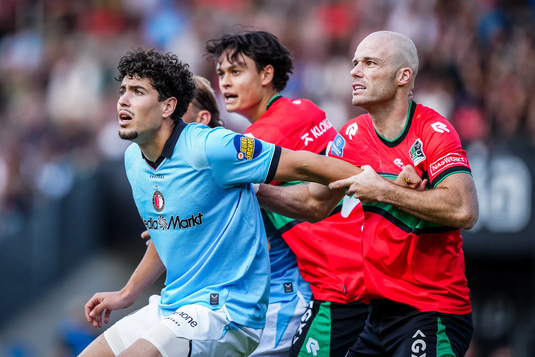 Van Bronckhorst pleased with Ferri after Feyenoord starting debut