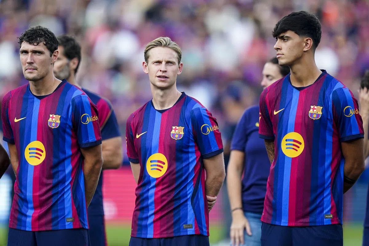 De Jong weer inzetbaar bij Barça — photo: Voetbal International