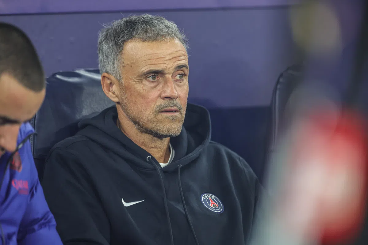 Photo: Voetbal International Luis Enrique Dismisses Enzo Maresca Ligue 1 Advantage Claims