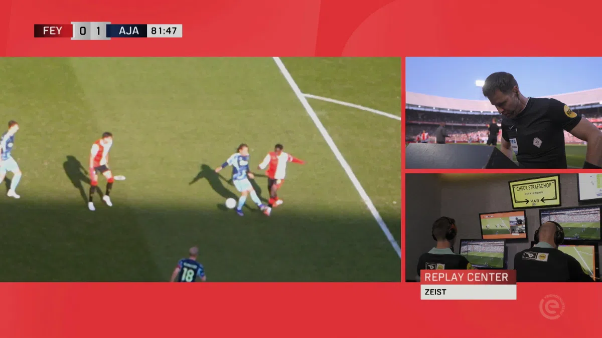 Terugkijken: onscherp Ajax afgestraft met penalty in De Klassieker