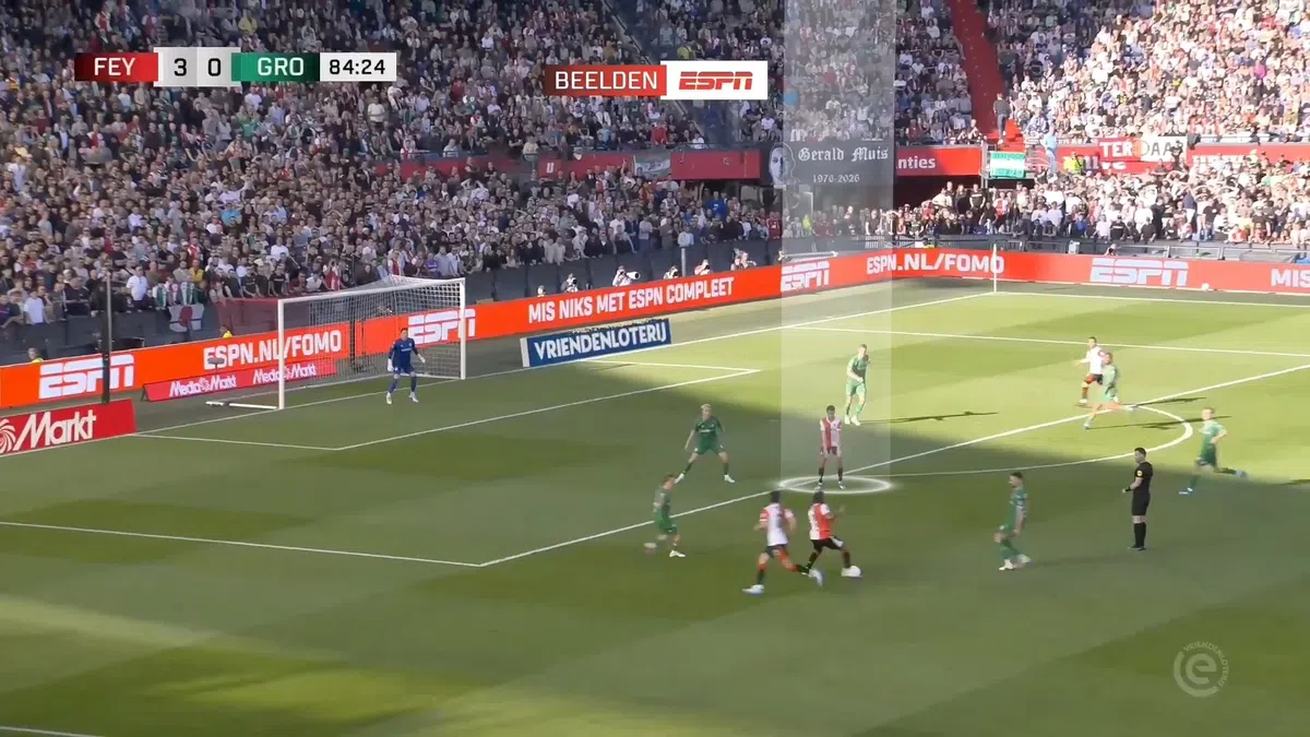 Zo deed Grootfaam het als jongste debutant ooit bij Feyenoord