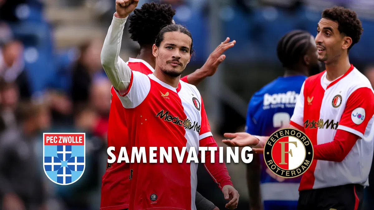 Samenvatting: Hadj Moussa blinkt uit voor Feyenoord in Zwolle
