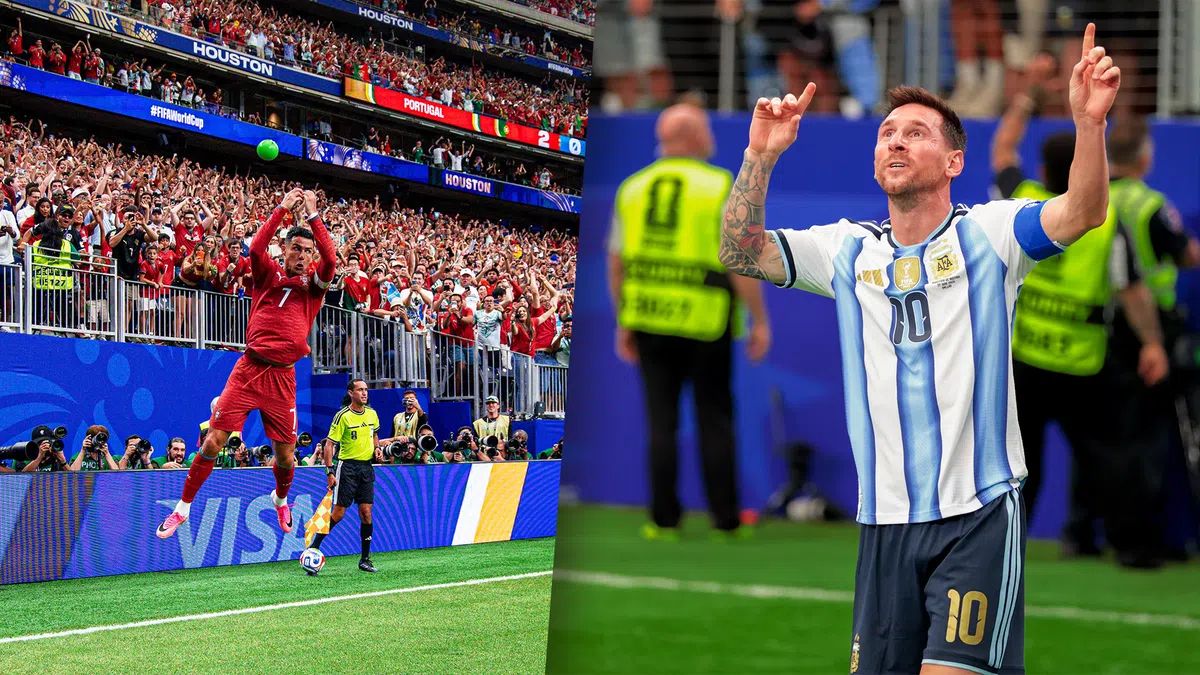 'Bij Messi zie je vreugde, bij Ronaldo te veel de Ronaldo-show'