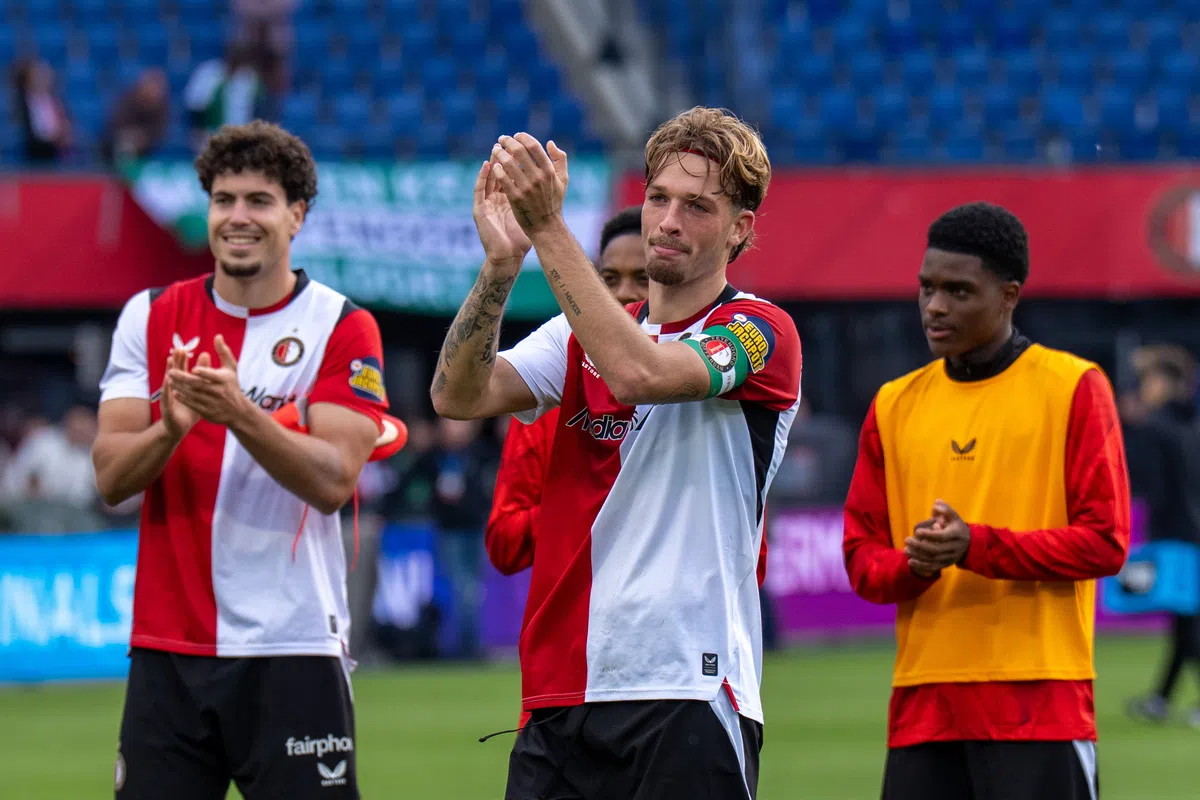 Feyenoord maakt indruk: 'Champagnevoetbal in De Kuip'