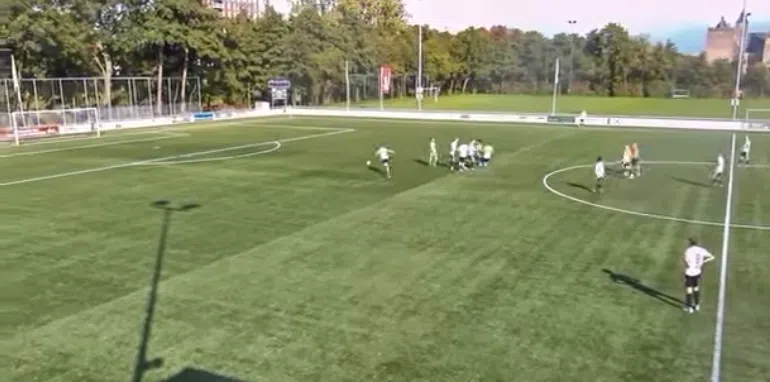 Bijzondere amateurgoal: keeper Always Forward neemt clubnaam te letterlijk